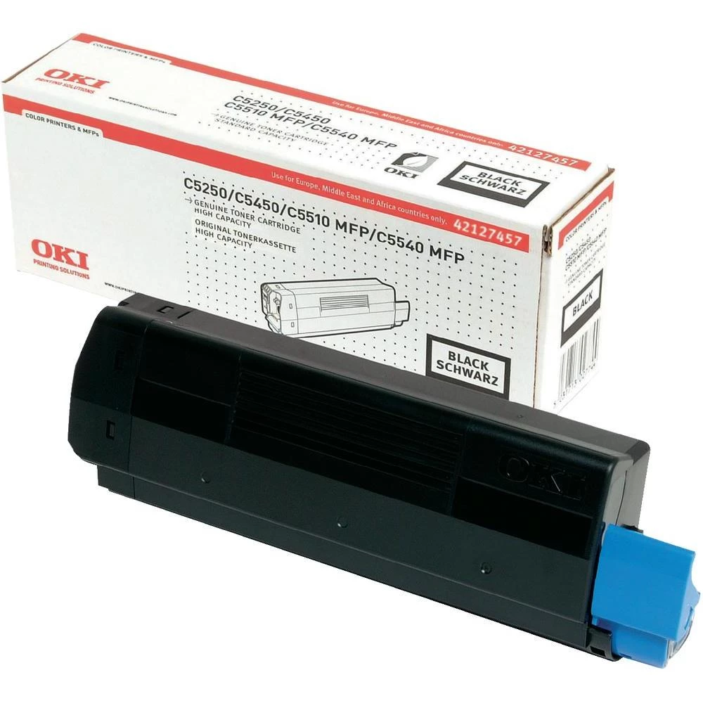 Originalni toner OKI 42127457 crna kapacitet stranica maks. 5000 stranica slika