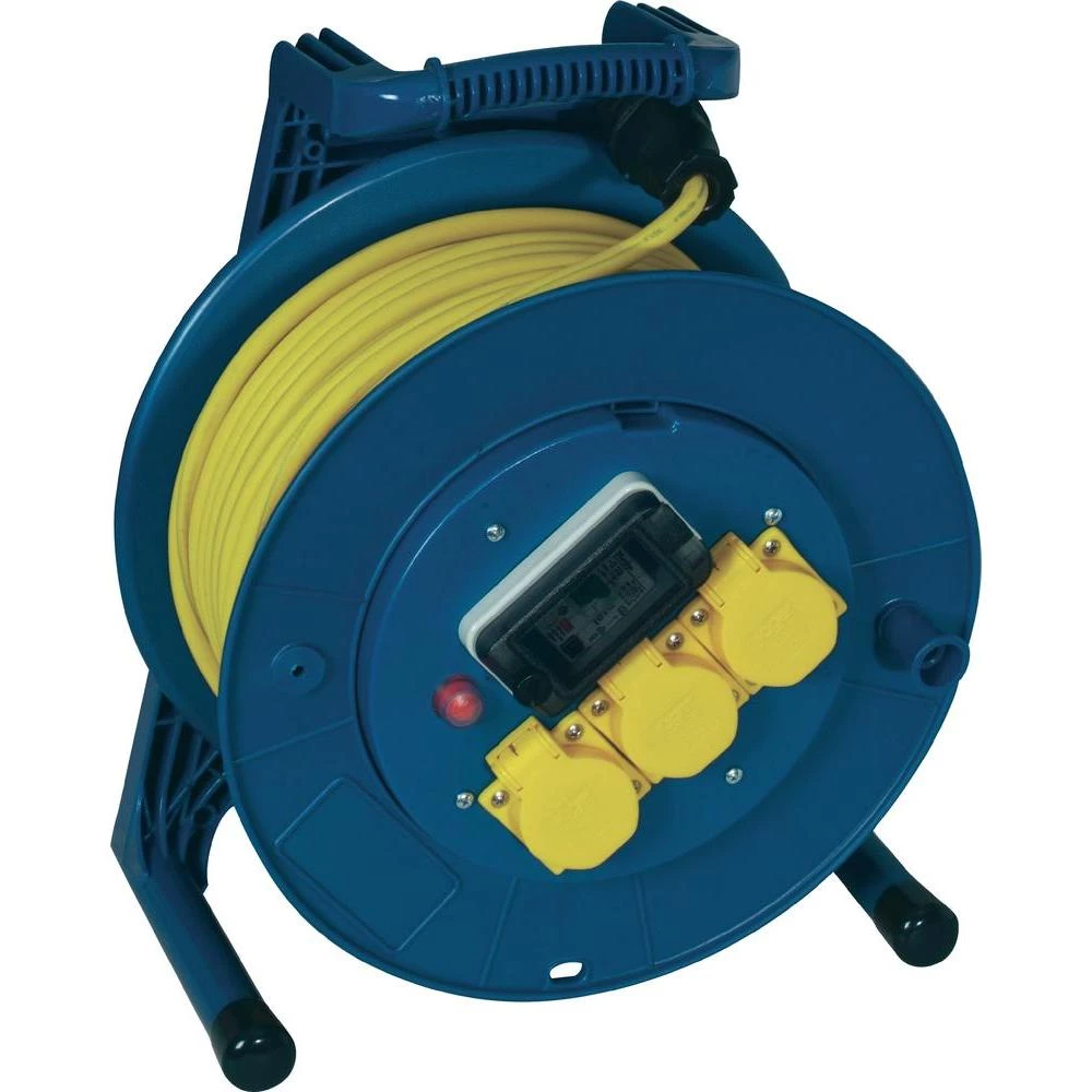 Kabelski kolut 266.653.1405.07 Jumbo Kabel 40 m žuta šuko utikač slika