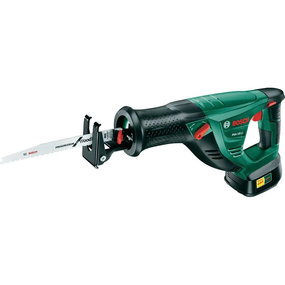 Bosch PSA 18 LI 18 V akumulatorska sabljasta pila 2,0 Ah litij-ionski akumulator slika