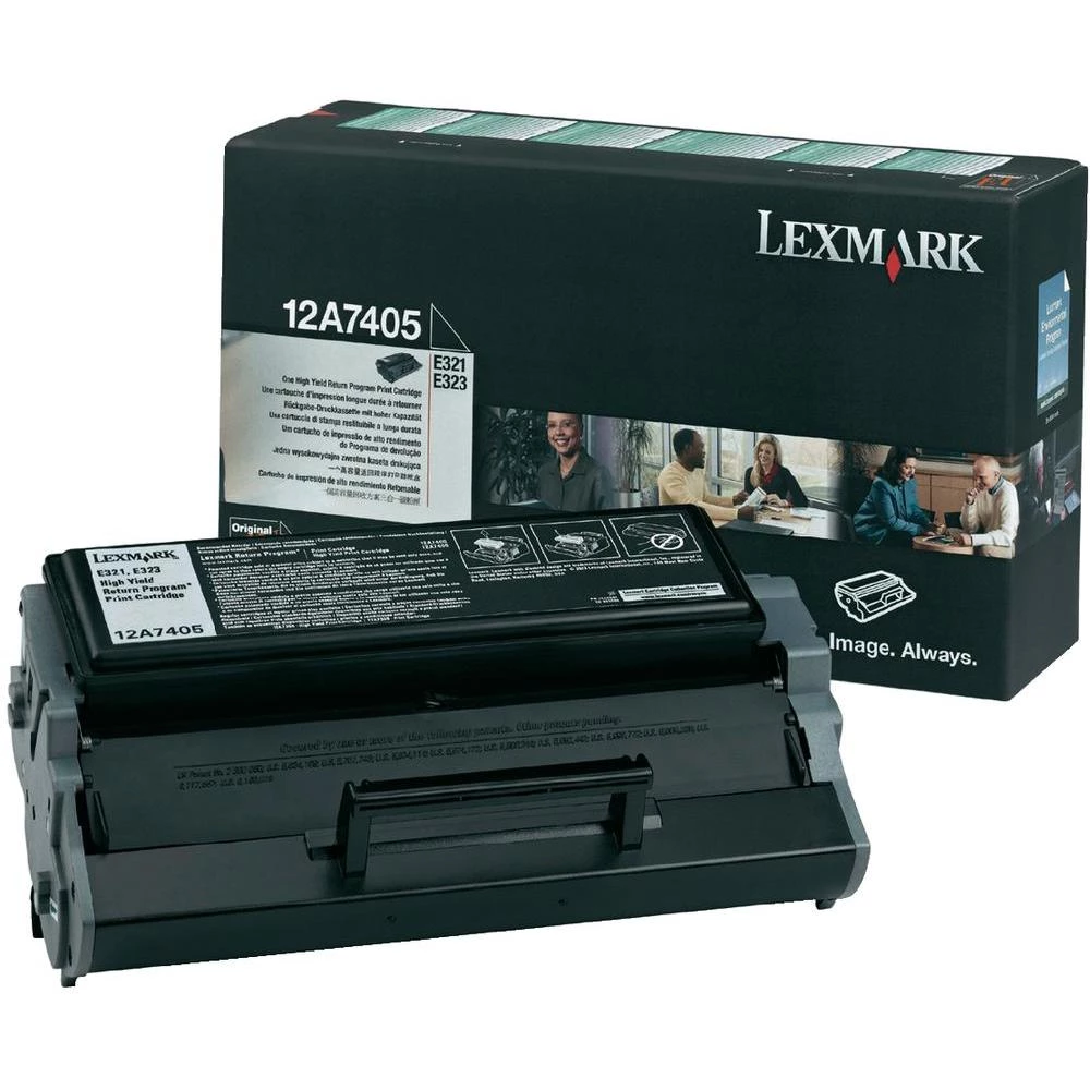 Originalni toner 12A7405 Lexmark crna kapacitet stranica maks. 6000 stranica slika
