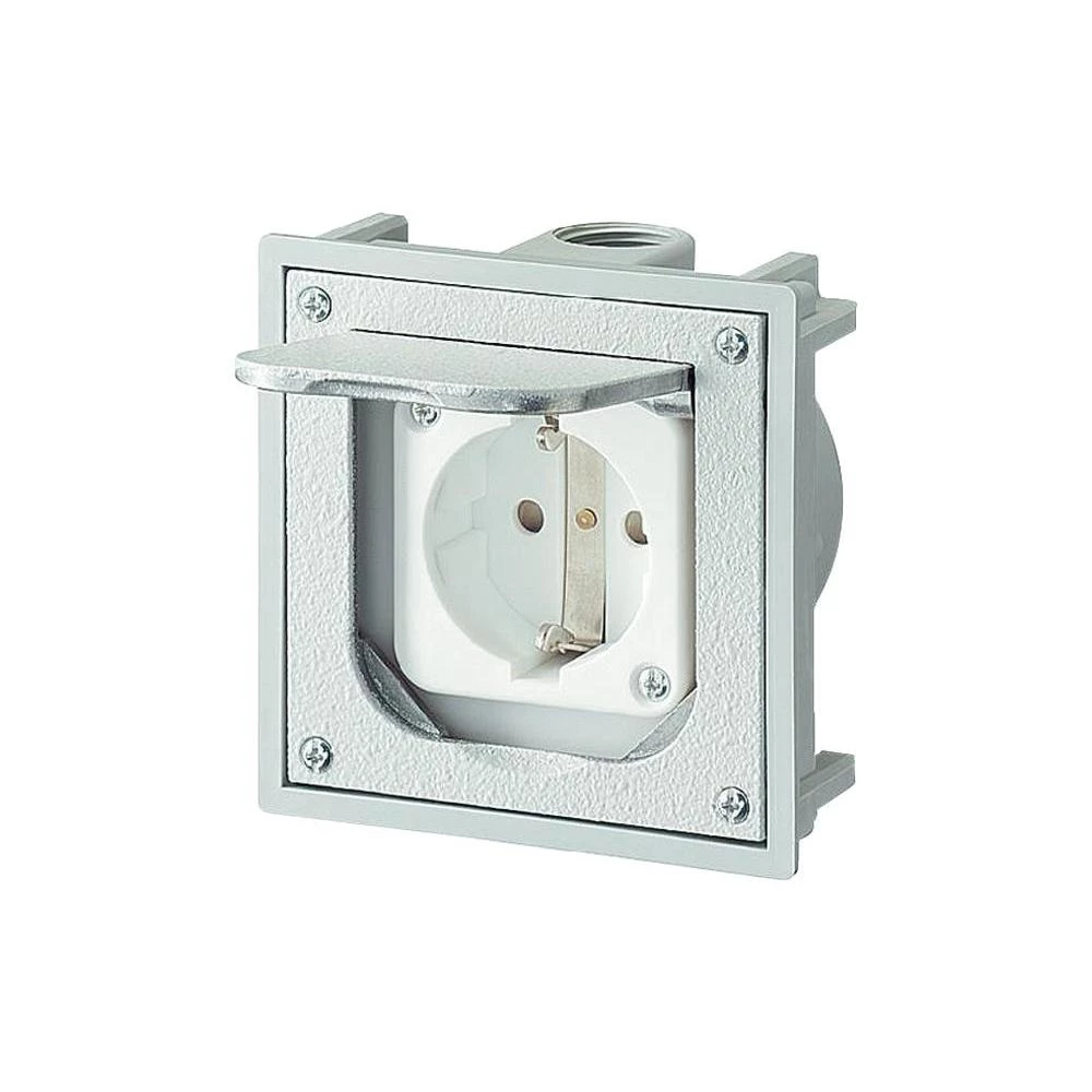 Ugradbena utičnica za pod siva 230 V/50 Hz opterećenje (maks.) 3600 W IP41 147.1461 slika