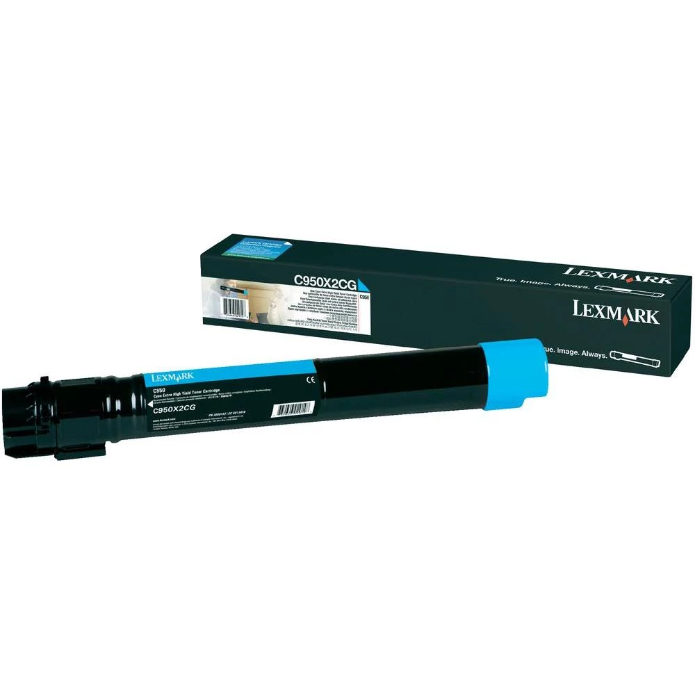 Originalni toner C950X2CG Lexmark cijan kapacitet stranica maks. 22000 stranica slika