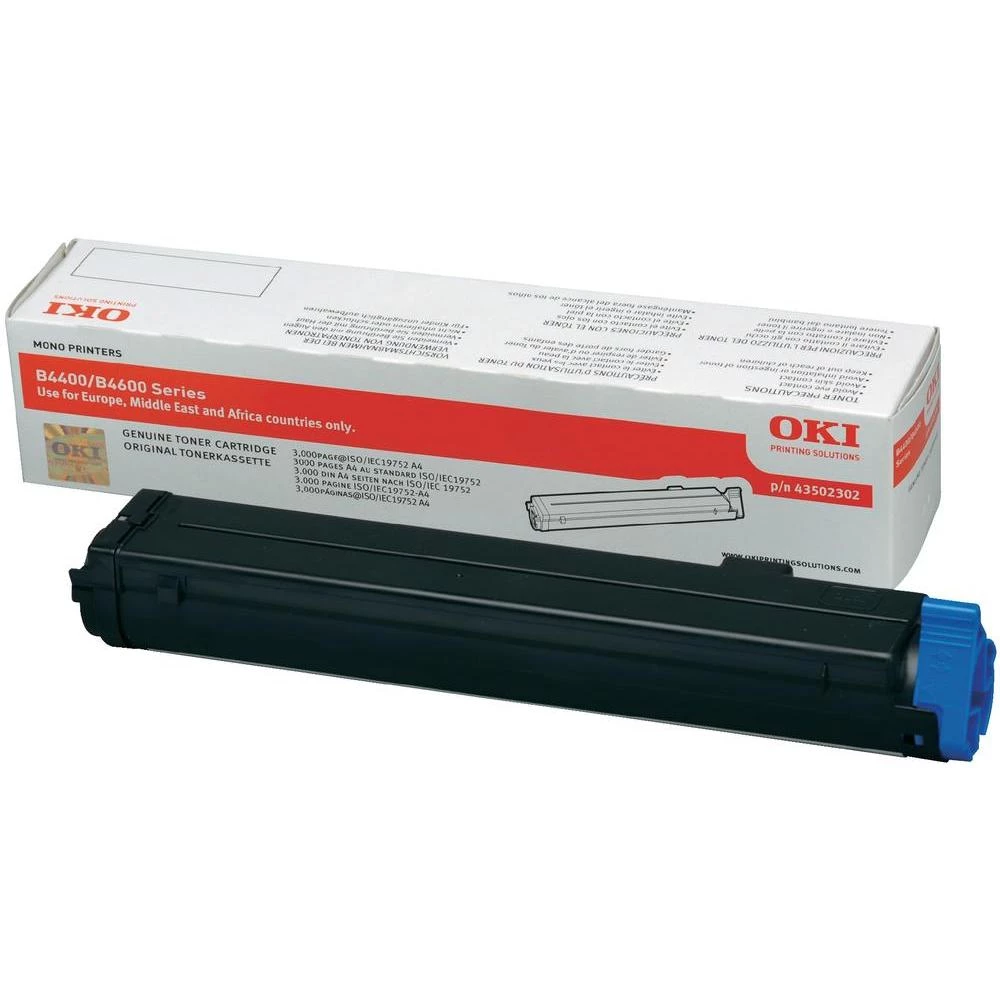 Originalni toner OKI 43502302 crna kapacitet stranica maks. 3000 stranica slika