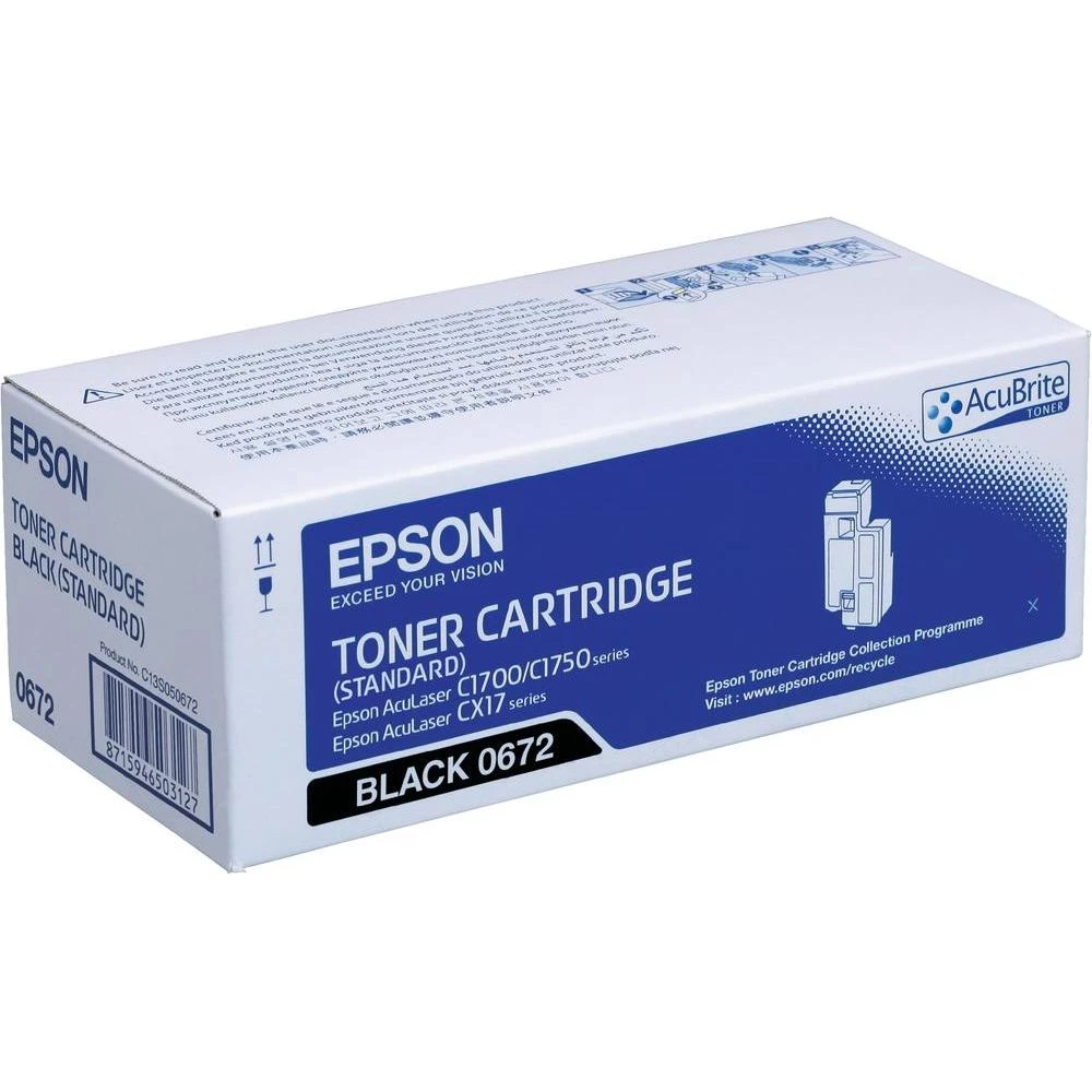 Originalni toner S050672 Epson crna kapacitet stranica maks. 700 stranica slika