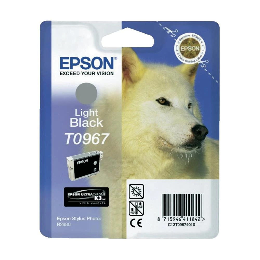 Originalna patrona za printer T0967 Epson svijetla crna slika