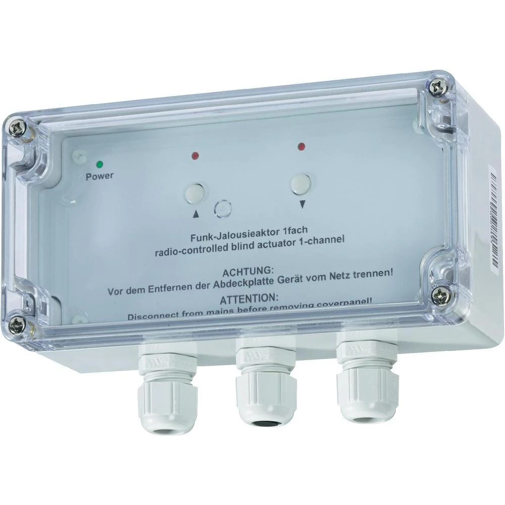 HomeMatic 76800 Bežični aktor za sjenila, 1-kanalni, nadžbukni 800 W slika