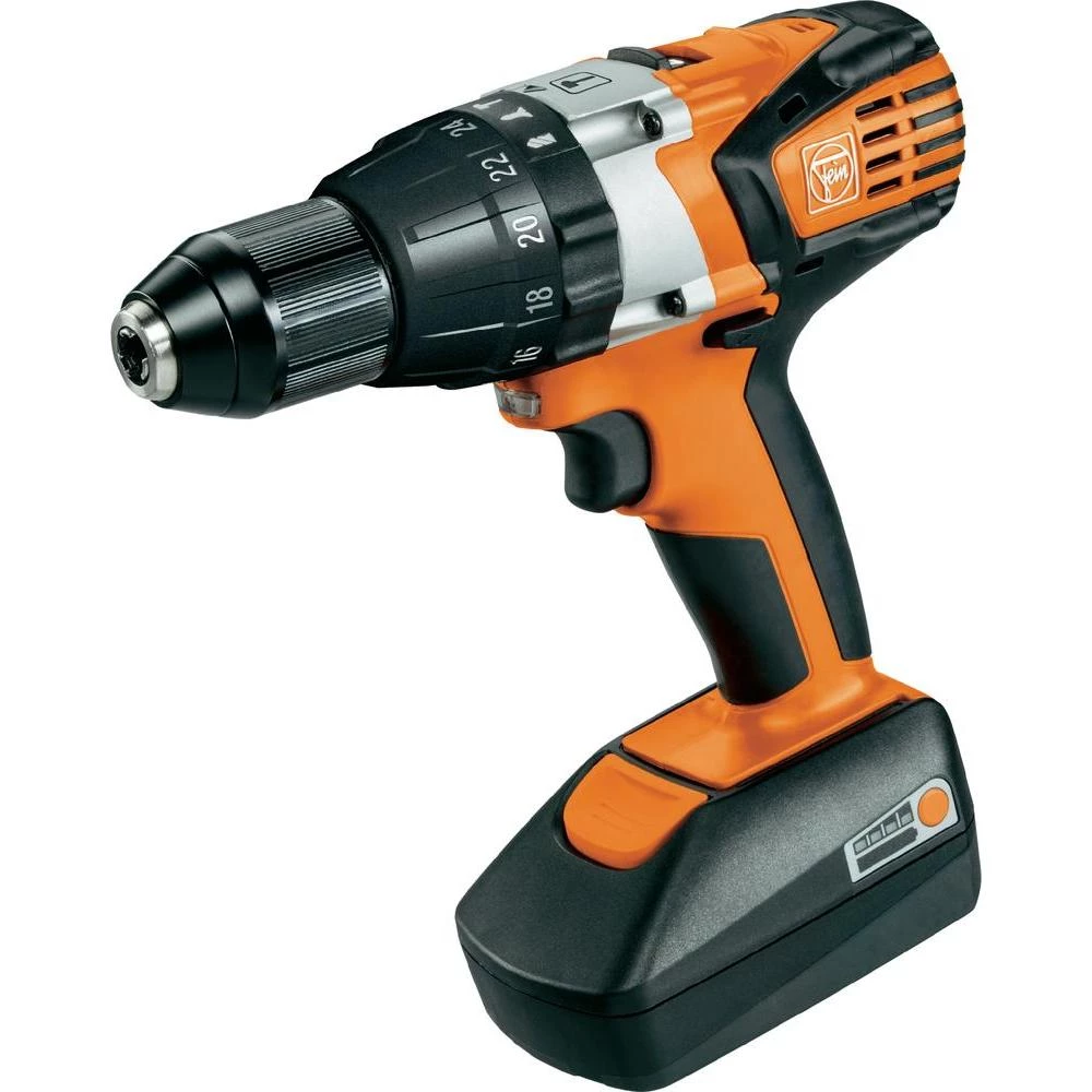 Fein ASB 18 C udarna bušilica i odvijač na bateriju 18 V 2 Ah Li-Ion + 2. bateri slika