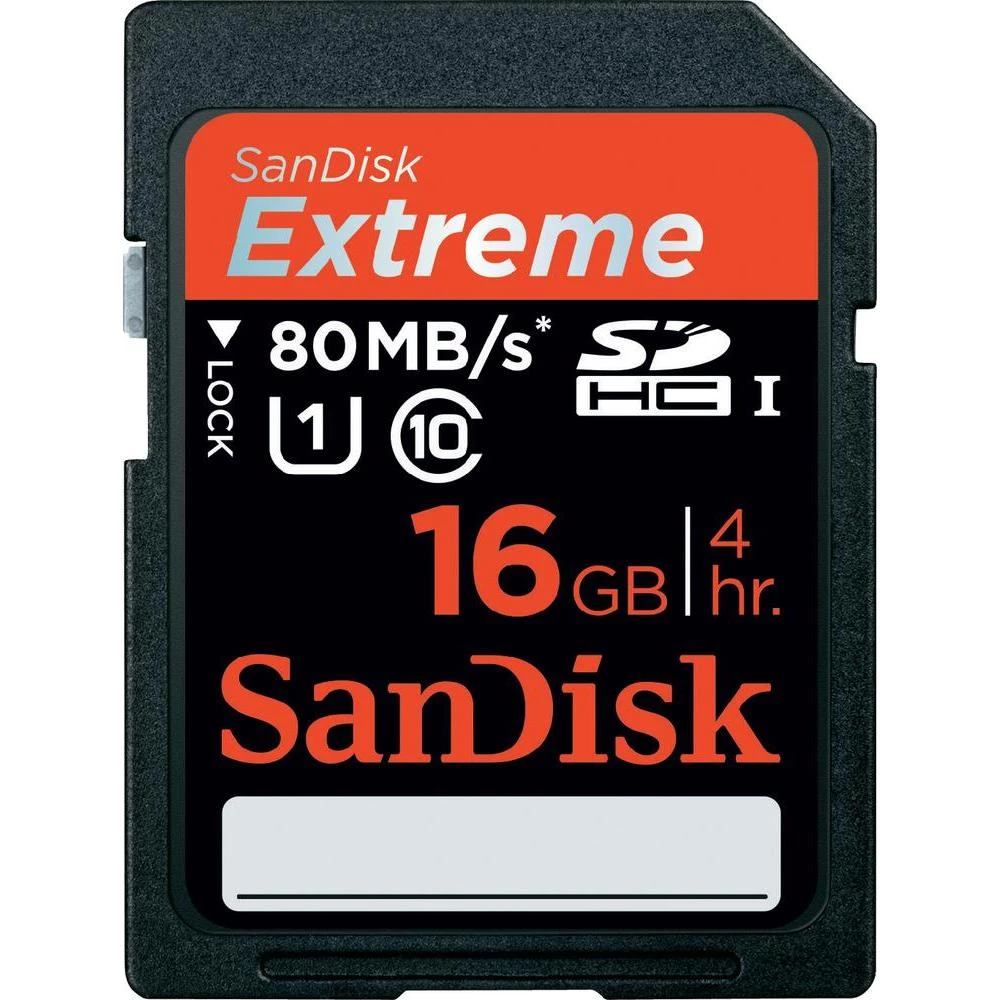 SDHC kartica Extreme Plus SanDisk 16 GB Class 10, UHS-I slika