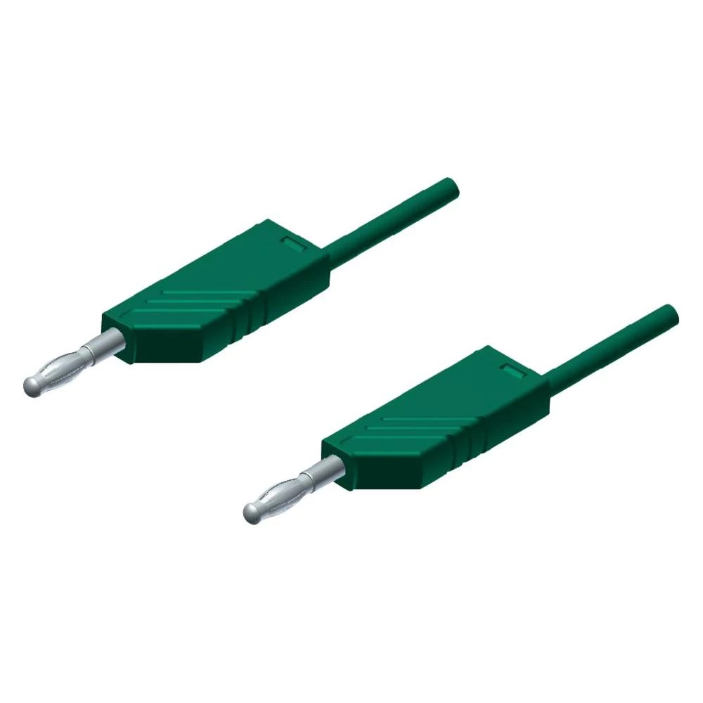 Mjerni vod MLN SKS Hirschmann [ lamelni utikač 4 mm - lamelni utikač 4 mm] 0.25 slika