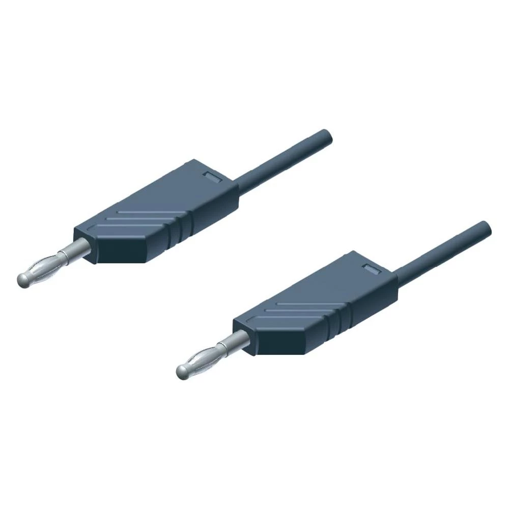 Mjerni vod MLN SKS Hirschmann [ lamelni utikač 4 mm - lamelni utikač 4 mm] 0.25 slika