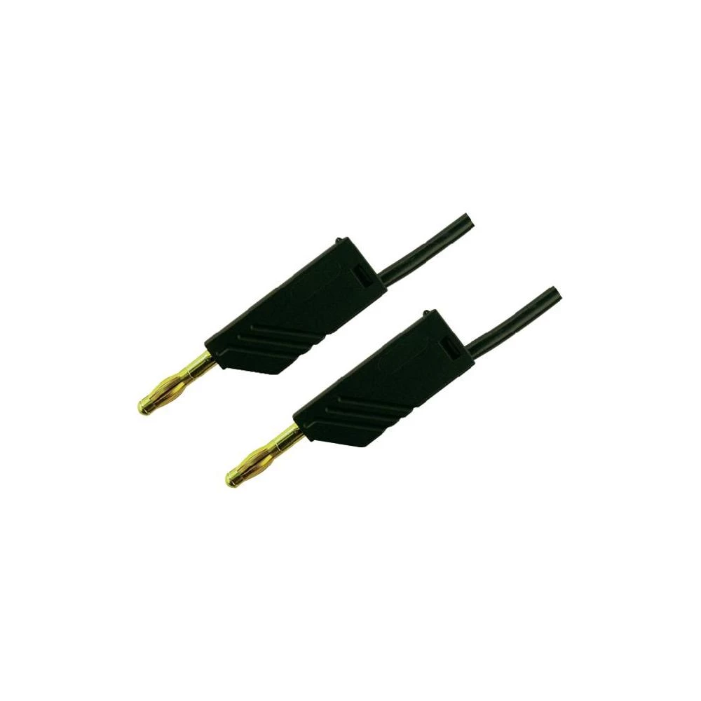 Mjerni vod MLN SKS Hirschmann [ lamelni utikač 4 mm - lamelni utikač 4 mm] 0.25 slika