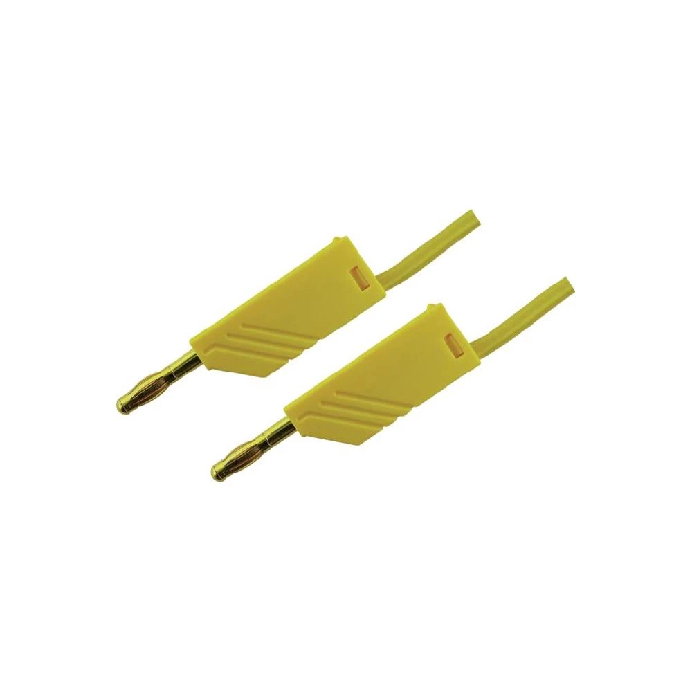 Mjerni vod MLN SKS Hirschmann [ lamelni utikač 4 mm - lamelni utikač 4 mm] 0.25 slika