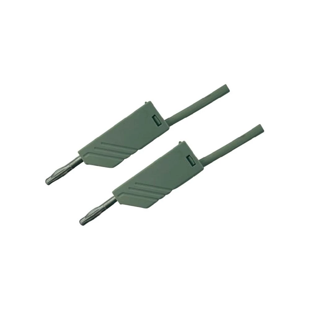 Mjerni vod MLN SKS Hirschmann [ lamelni utikač 4 mm - lamelni utikač 4 mm] 1 m s slika