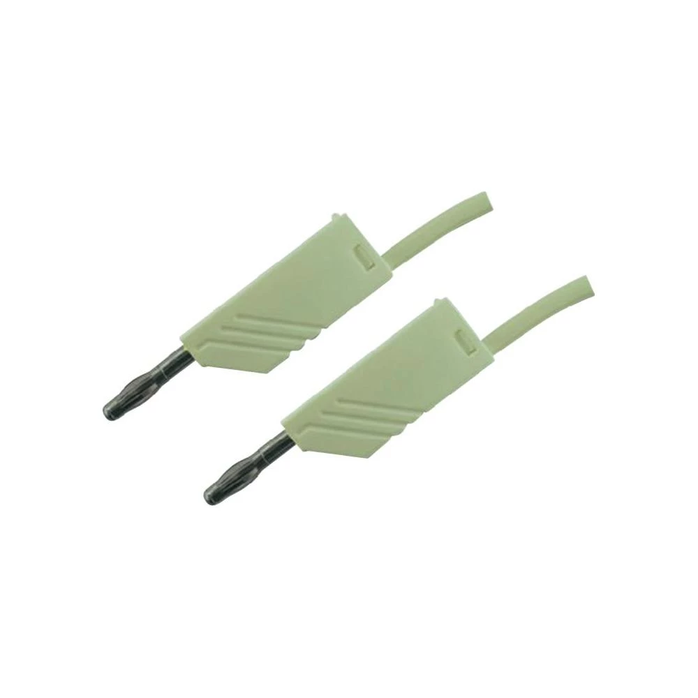 Mjerni vod MLN SKS Hirschmann [ lamelni utikač 4 mm - lamelni utikač 4 mm] 1 m b slika