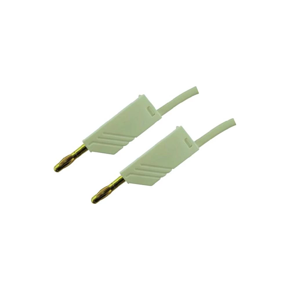 Mjerni vod MLN SKS Hirschmann [ lamelni utikač 4 mm - lamelni utikač 4 mm] 1 m b slika