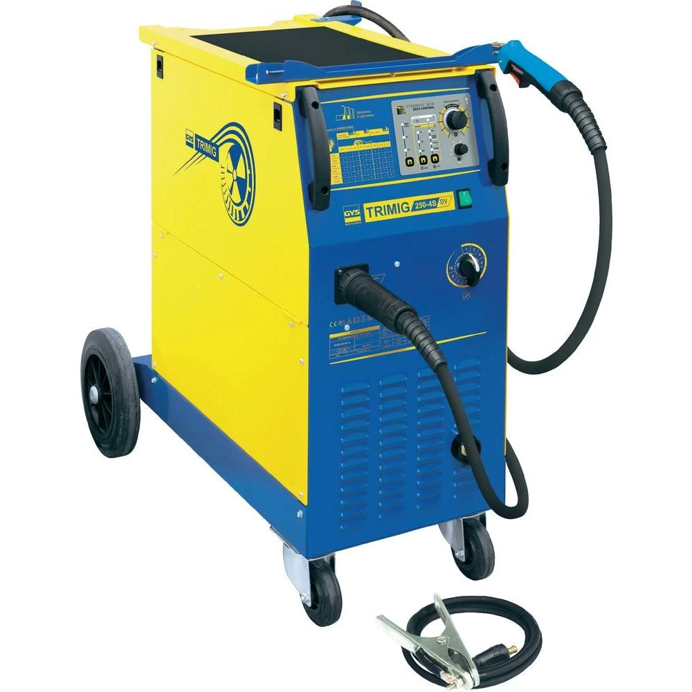 GYS MIG uređaj za varenje TRIMIG 250-4S DV 230-400V 033825 napon 230 V ili 400 V struja varenja 30 - 250 A slika