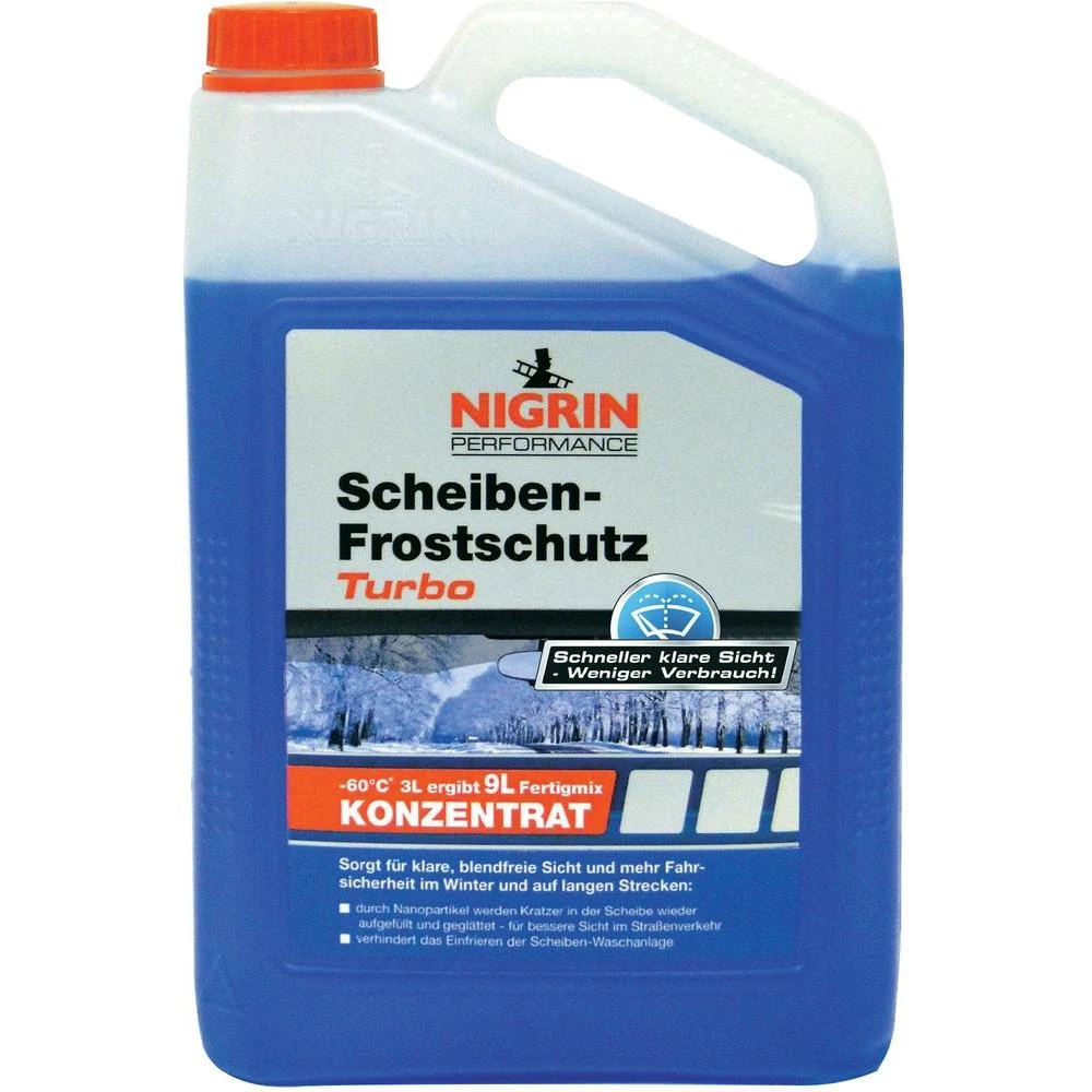 Nigrin Turbo 73153-Zaštita odsmrzavanja stakla, -60°C, 3l slika