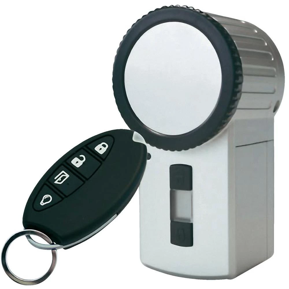 HomeMatic 131762 KeyMatic komplet za bežično zaključavanje vrata, srebrni, domet maks. (na otvorenom) 100 m slika