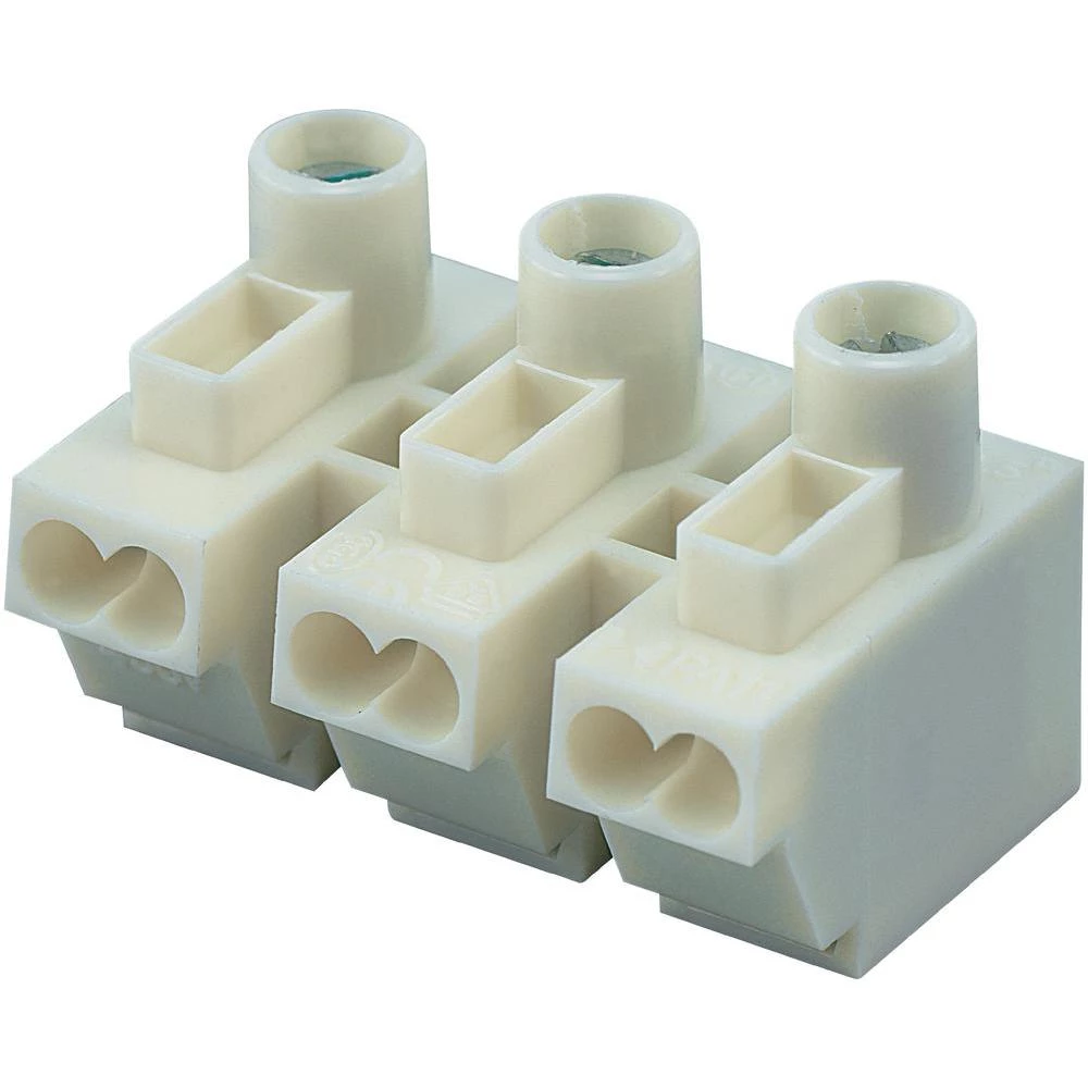 Priključna stezaljka za uređaje fleksibilna: 0.5-1.5 mm kruta: 0.5-1.5 mm broj polova: 3 1 kom. bijela slika