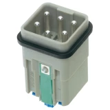 Industrijski konektori serijeHan Q 5/0 Quick Lock - pinskiuložak Han Q5/0-M-QL 09 12 005 2633 Harting
