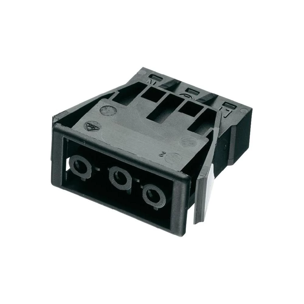 Mrežni konektor AC 166 GEBU/ 3 Adels-Contact okomita ugradnja broj polova: 3 16 A bijela 1 komad slika