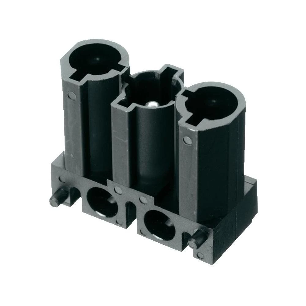 Mrežni konektor, utikač AC 166 GSTLV/ 3 Adels-Contact ravni, broj polova: 3 16 A crna 1 komad slika