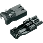 Mrežni konektor AC 166 GBUF/ 325 Adels-Contact ravni, broj polova: 3 16 A crna 1 komad