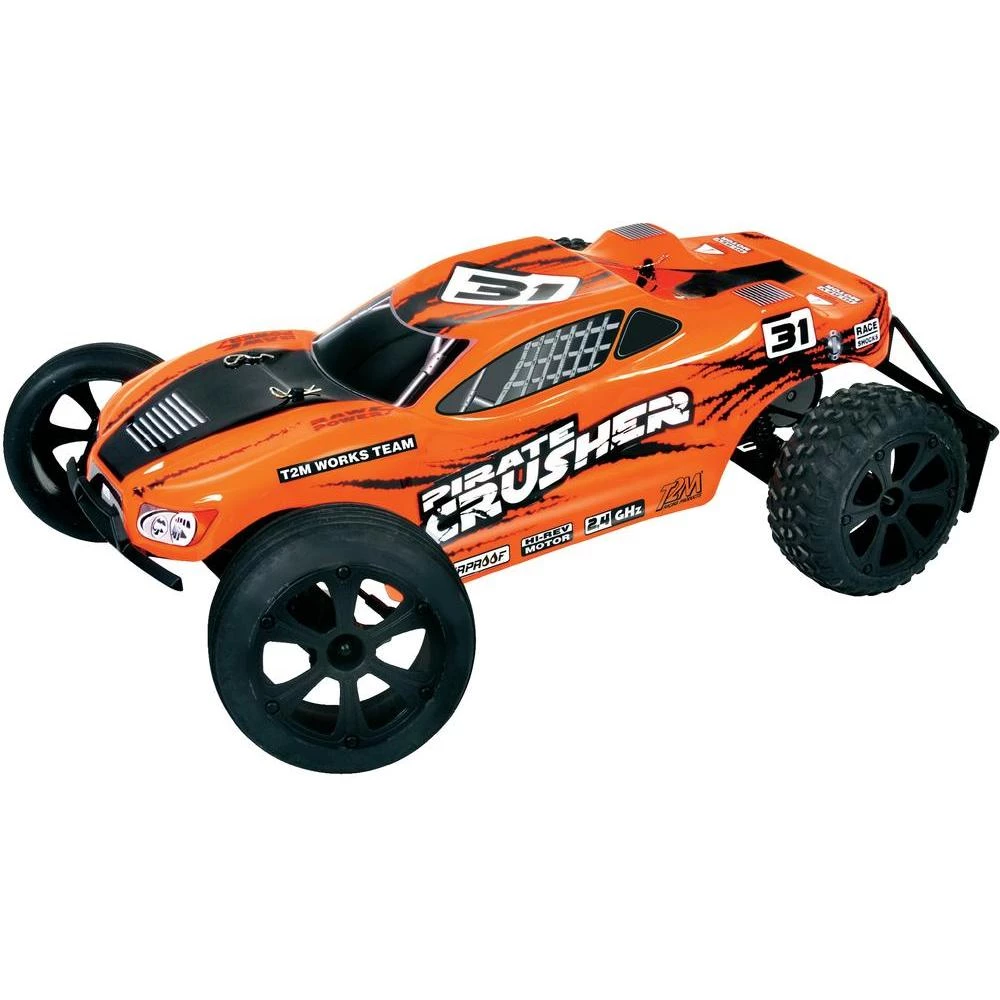 Auto na daljinsko upravljanje električni Truggy T2M Pirate Crusher Brushed 1:10 2WD RtR 2.4 GHz slika
