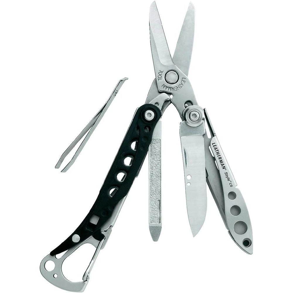 Leatherman multifunkcionalni alat Styleâ„˘ CS broj funkcija 6 crni, plemeniti čelik L831245 slika