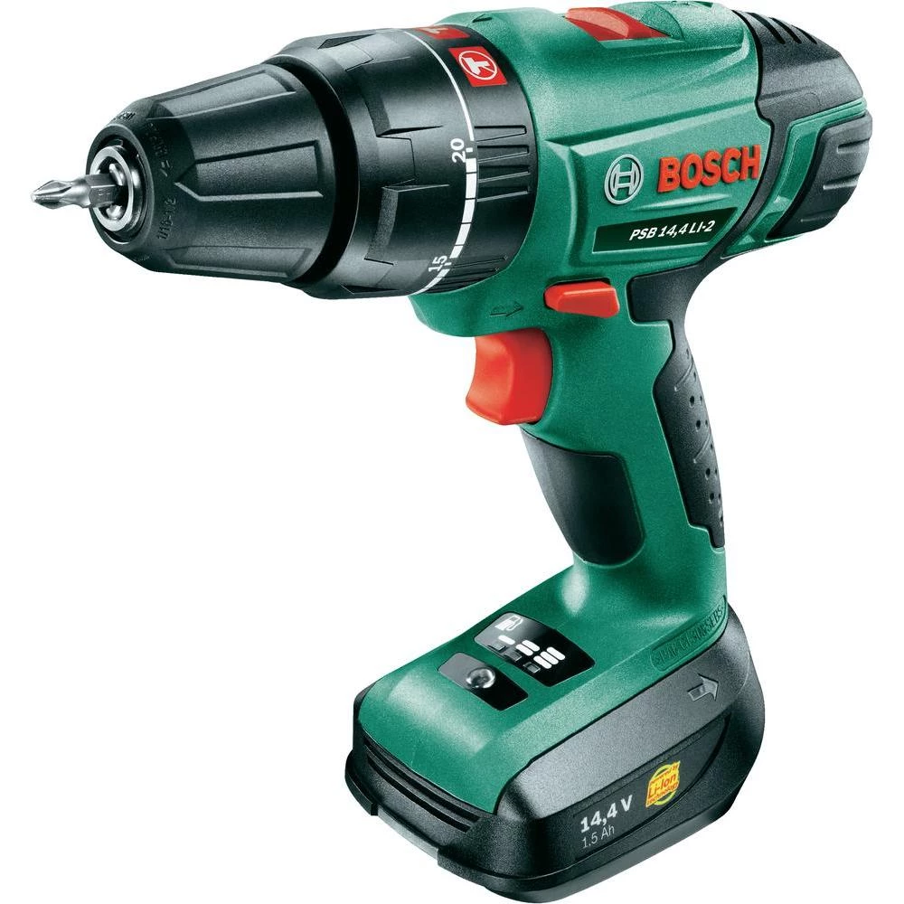 Bosch PSB 14,4 LI-2 udarna bušilica i odvijač na bateriju 14.4 V 1.5 Ah Li-Ion + slika