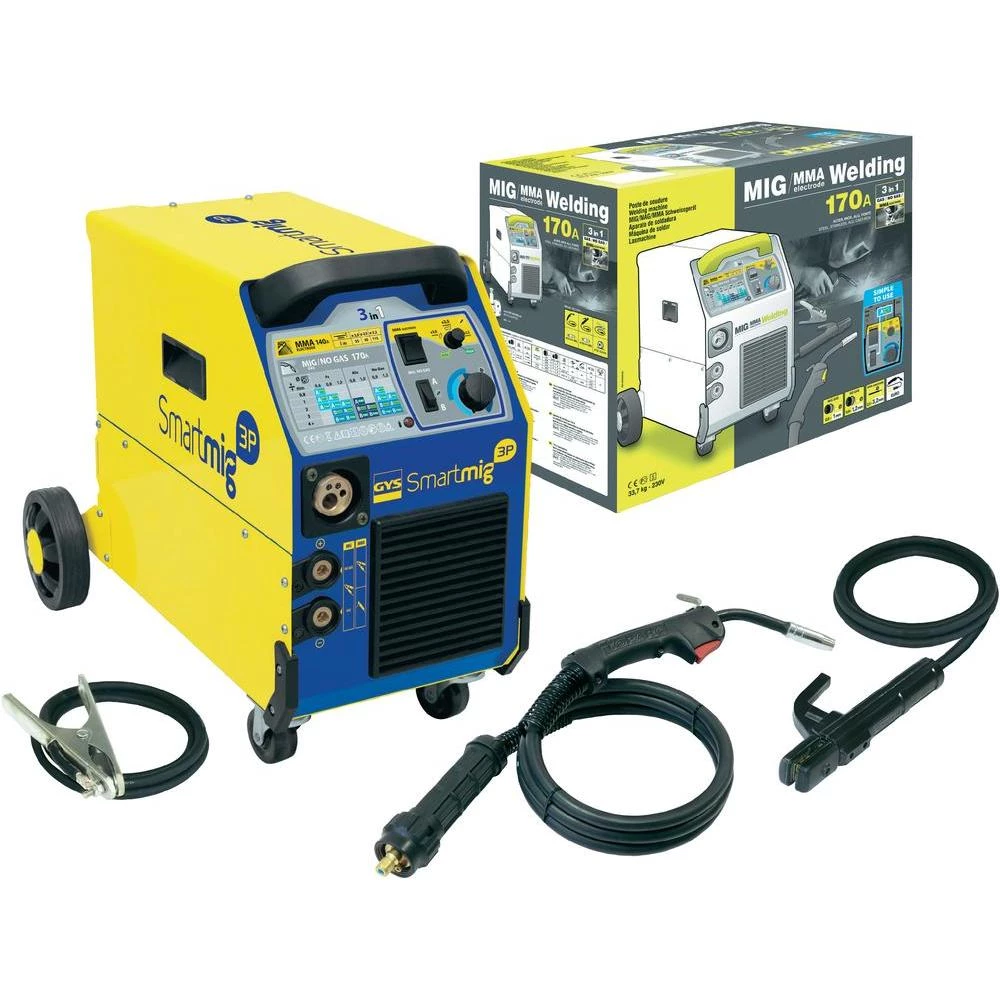 GYS SMARTMIG 3P uređaj za varenje, pokretan 35 - 170 A slika