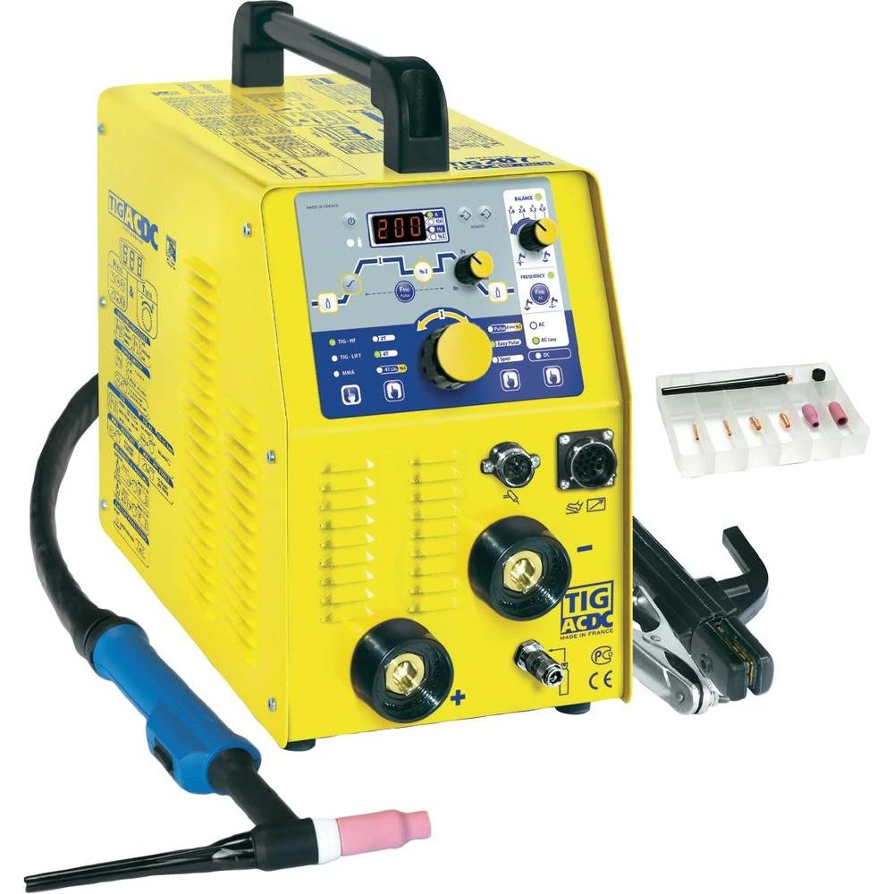 GYS TIG 207 AC/DC HF FV WIG inverter za varenje (AC/DC) 10 - 200/5 - 160 A slika