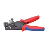 Knipex prezicna kliješta za skidanje izolacije s mjernim oznakama 2,5 - 10,0 mm · AWG 13 - 7 za teško obradive izolacijsk
