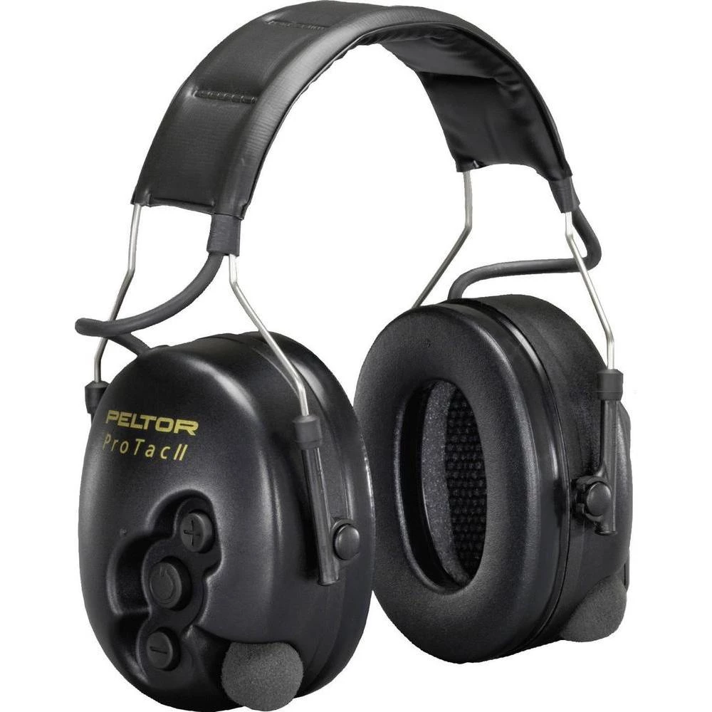 Zaštitne slušalice PELTOR Pro Tac II, crne, 32 dB, 1 komad MT15H7A-SV slika