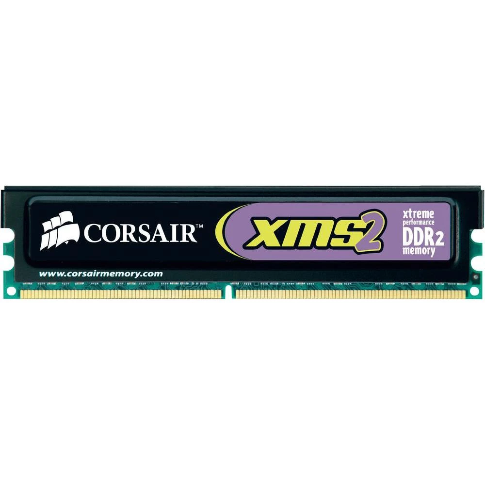 Radna memorija za stolna računala Kit Corsair XMS2 TWIN2X2048-6400 2 GB 2 x 1 GB slika