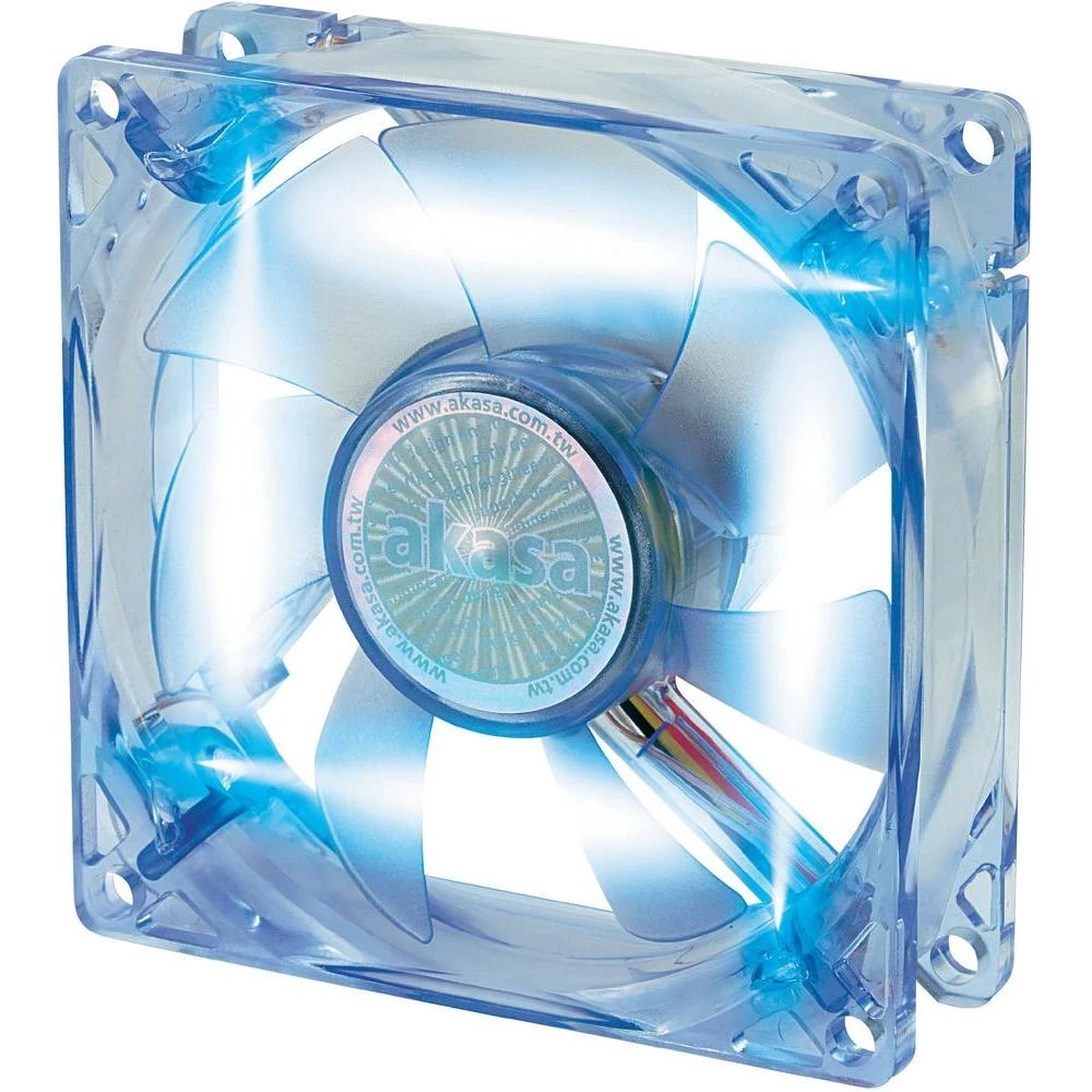 Ventilator za PC Akasa LED blau 8 cm slika