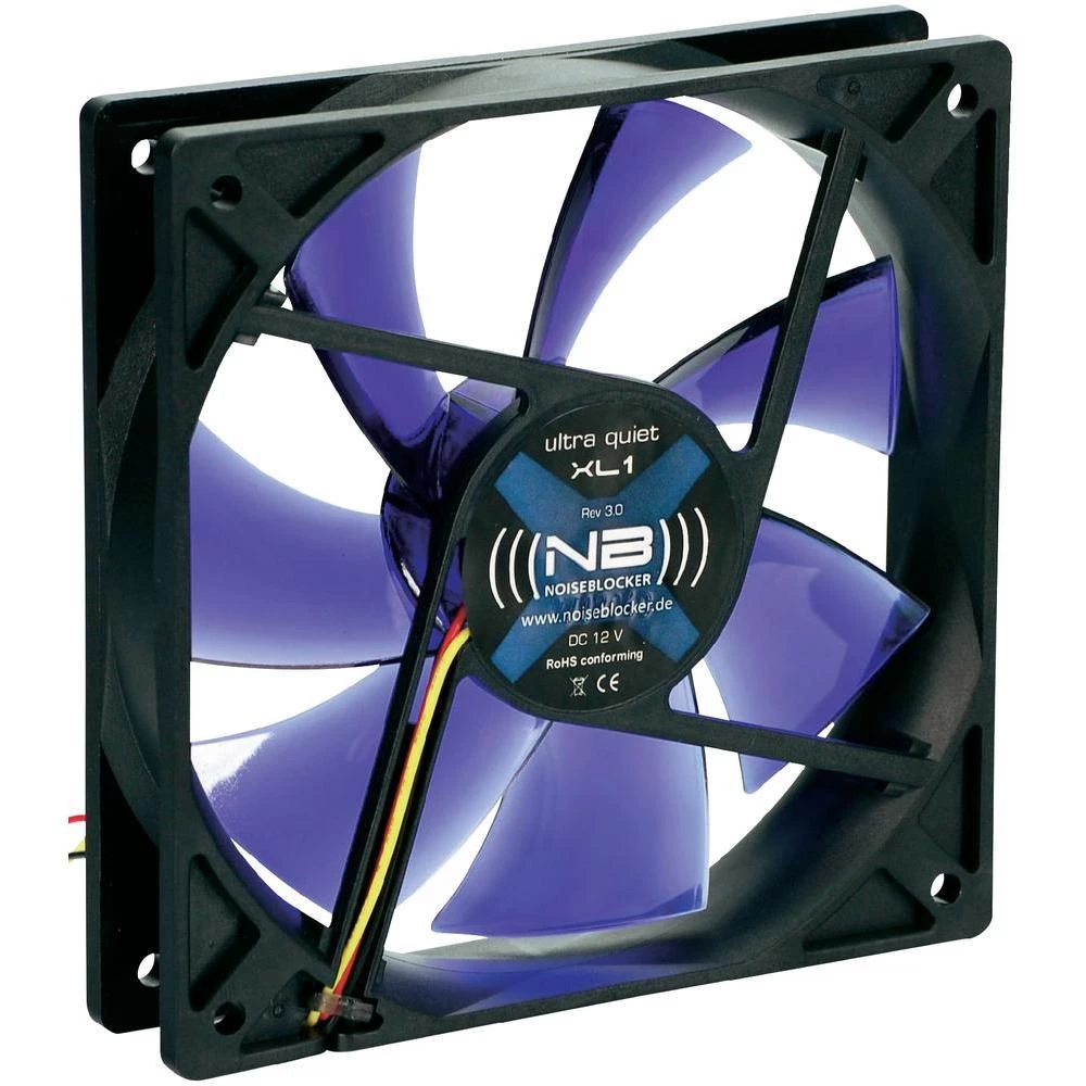 Ventilator za PC BlackSilentFan XL1 Noiseblocker 12 cm slika