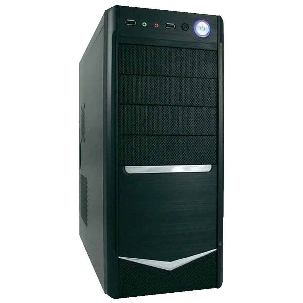 Midi toranj PC kućište ATX 7024B LC-Power uklj. LC420H-12 V crno slika