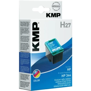 Kompatibilna patrona za printer H27 KMP zamjenjuje HP 344 cijan, magenta, žuta slika