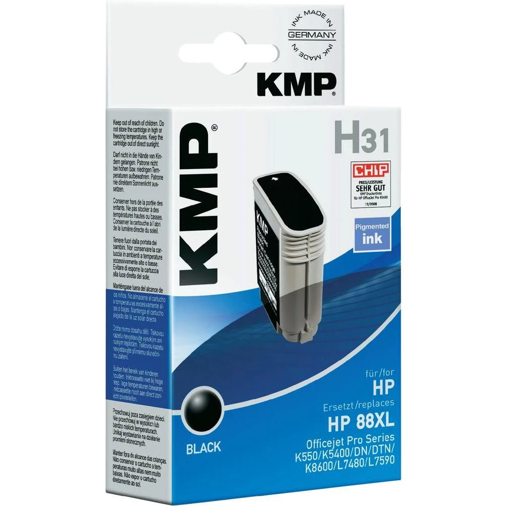Kompatibilna patrona za printer H31 KMP zamjenjuje HP 88 crna slika