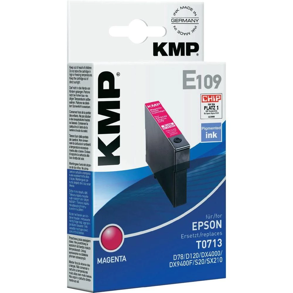 Kompatibilna patrona za printer E109 KMP zamjenjuje Epson T0713 magenta slika