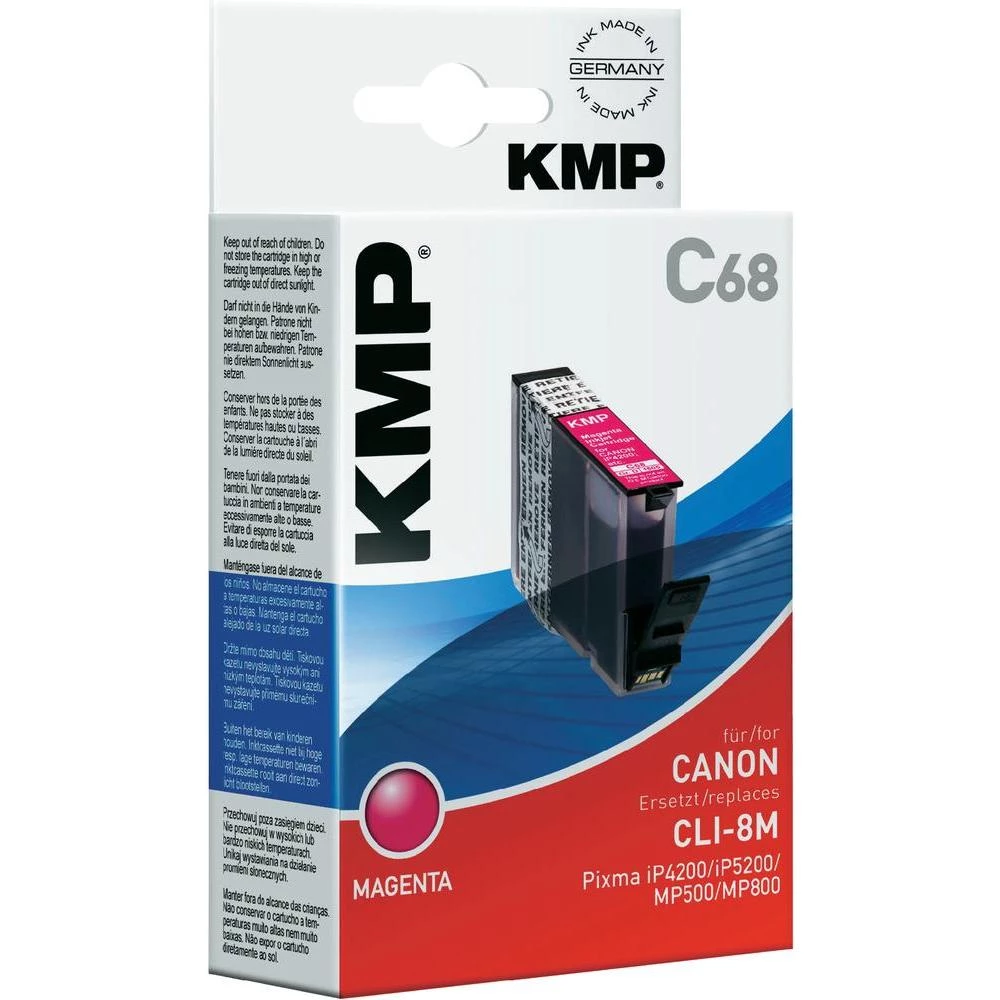 Kompatibilna patrona za printer C68 KMP zamjenjuje Canon CLI-8 magenta slika