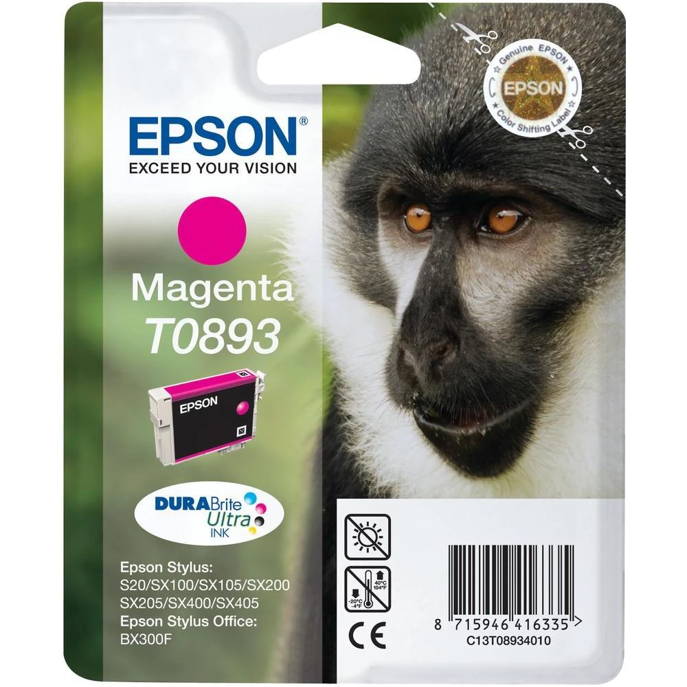 Originalna patrona za printer T0893 Epson magenta slika