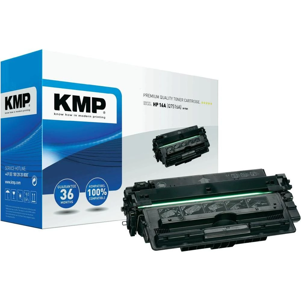 Kompatibilni toner H-T101 KMP zamjenjuje HP 16A crna kapacitet stranica maks. 12 slika