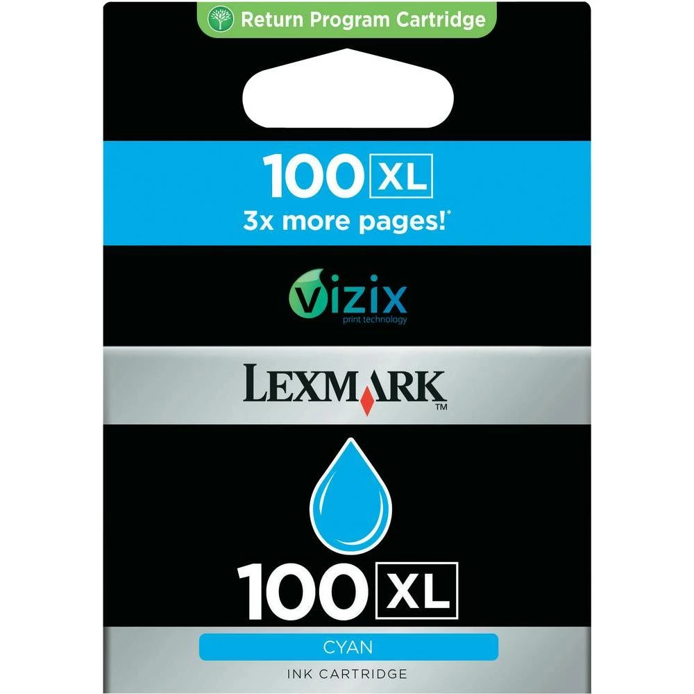 Originalna patrona za printer 100XL Lexmark cijan slika