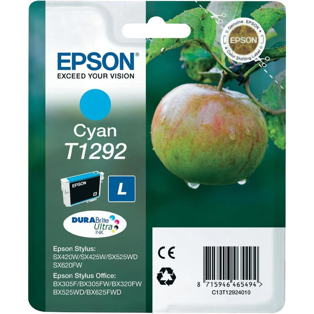 Originalna patrona za printer T1292 Epson cijan slika