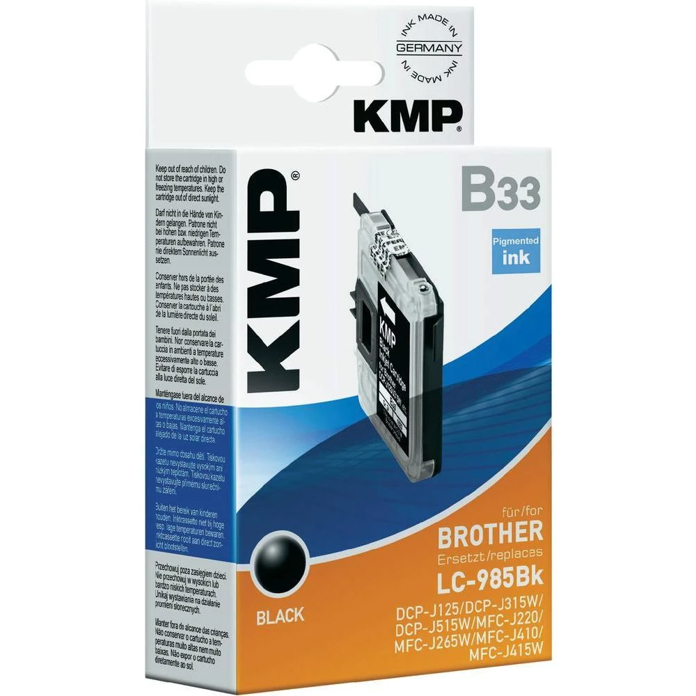 Kompatibilna patrona za printer B33 KMP zamjenjuje Brother LC-985 crna slika