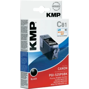 Kompatibilna patrona za printer C81 KMP zamjenjuje Canon PGI-525 crna slika