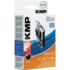Kompatibilna patrona za printer B29 KMP zamjenjuje Brother LC-980, LC-1100 crna slika