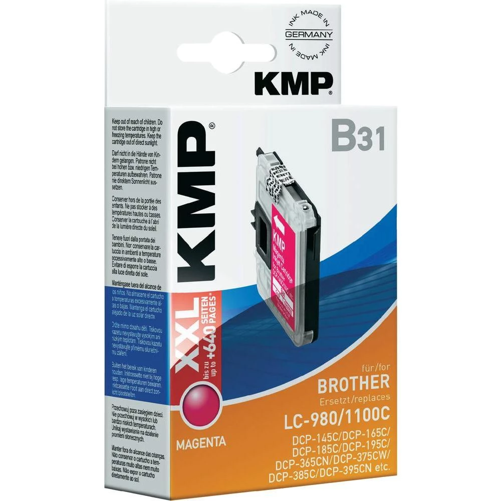 Kompatibilna patrona za printer B31 KMP zamjenjuje Brother LC-980, LC-1100 magen slika